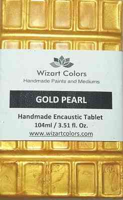 Gold Pearl Encaustic Paint