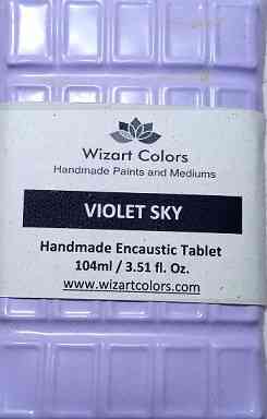 Violet Encaustic Paint