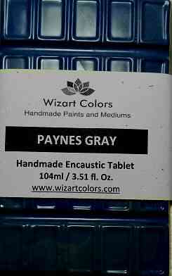 Paynes Gray Encaustic Paint