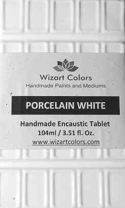 Porcelain White Encaustic Paint