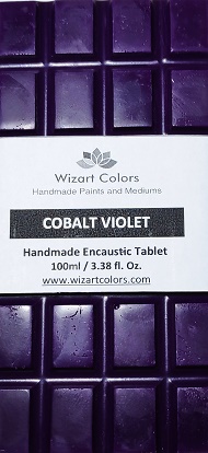 Cobalt Violet Encaustic Paint