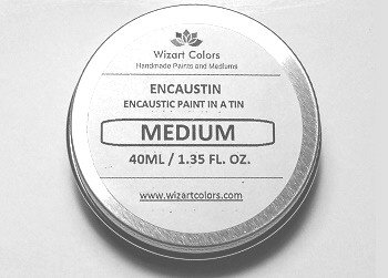 Encaustic Medium in a tin
